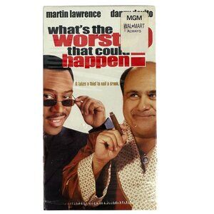 Whats The Worst That Could Happen? VHS 2001 Martin Lawrence Danny DeVito Comedy
